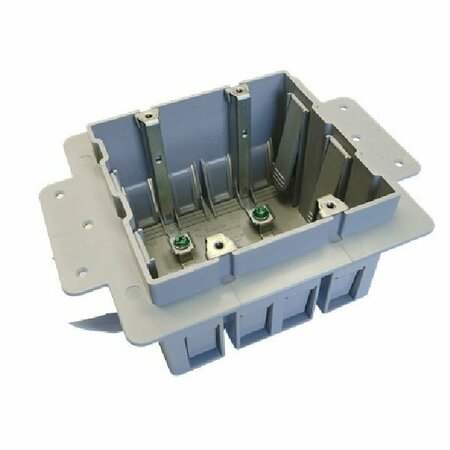 IPEX Electrical Box, ICF Electrical Box, 2 Gang, PVC, Rectangular 220021